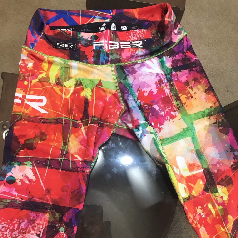 Fiber Athletics ankle length gym pants